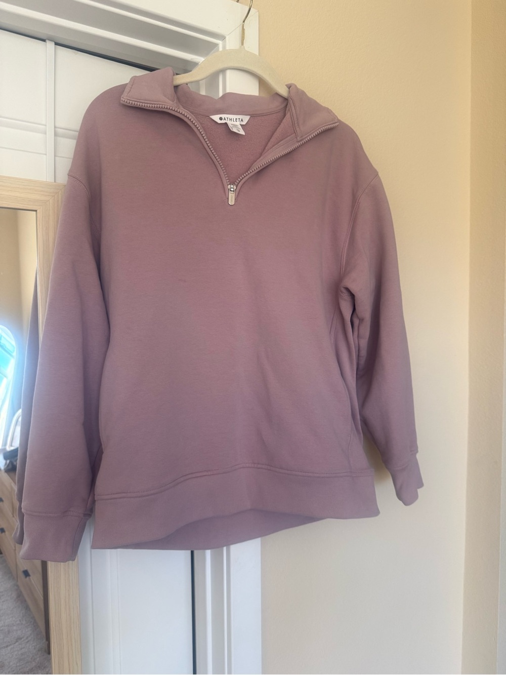 Athleta Forever Fleece Half-Zip Pullover